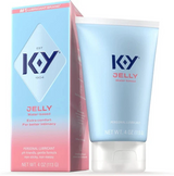 K-Y Water-Based Personal Lubricant Jelly 4 oz Tube