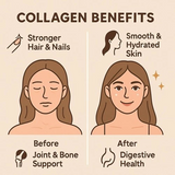 Hydrolyzed Multi Collagen Peptides Powder 2LB Types I II III V X