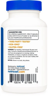 High Potency R-Alpha Lipoic Acid 600mg - 120 Softgels
