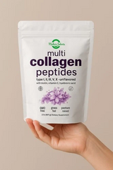 Hydrolyzed Multi Collagen Peptides Powder 2LB Types I II III V X