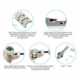 Universal Metal Watch Band Link Pin Remover Repair Tool Kit