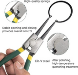 Professional 7" Snap Ring Pliers Kit 4-Piece Internal External Retaining Ring Set