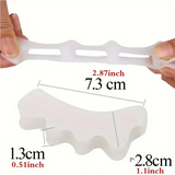 Soft Silicone Toe Straightener Spacer for Hallux Valgus