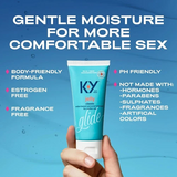 K-Y Water-Based Personal Lubricant Jelly 4 oz Tube