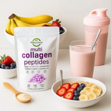 Hydrolyzed Multi Collagen Peptides Powder 2LB Types I II III V X