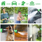 Deluxe Expandable Garden Hose 25ft 50ft 100ft Heavy Duty Flexible Water Hose