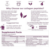 Hydrolyzed Multi Collagen Peptides Powder 2LB Types I II III V X