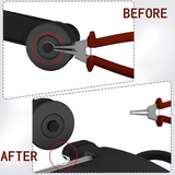Professional 7" Snap Ring Pliers Kit 4-Piece Internal External Retaining Ring Set
