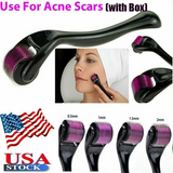 Professional 0.50mm Titanium Derma Roller for Beard & Hair Care