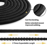 Deluxe Expandable Garden Hose 25ft 50ft 100ft Heavy Duty Flexible Water Hose