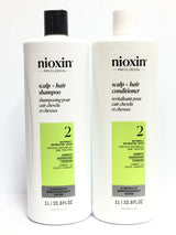 Nioxin System 2 Professional Shampoo & Conditioner 2-Pack