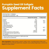 Pumpkin Seed Oil 1000mg Herbal Supplement 300 Softgels